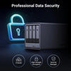 UGREEN NASync DXP4800 Plus 4-Bay Desktop NAS, Intel Pentium Gold 8505 5-Core CPU, 8GB DDR5 RAM, 128G SSD, 1 * 10GbE, 1 * 2.5GbE, 2*M.2 NVMe Slots, 4K HDMI, Network Attached Storage (Diskless)