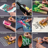 Molotow One4All 127HS Acryl Marker Basic-Set 1 (2,0 mm Strichstärke, hochdeckend und permanent, UV-beständig, für fast alle Untergründe) 10 Stück sortiert